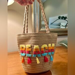 Beach Tote Bag for Young Girl